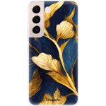 Pouzdro iSaprio - Gold Leaves - Samsung Galaxy S22 5G – Sleviste.cz