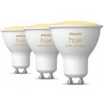 Philips LED žárovka Hue White Ambiance 4.3W 350 GU10 3ks 929003666703 – Zboží Mobilmania