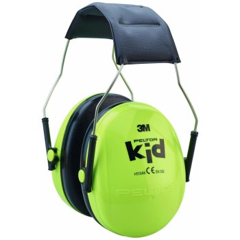 3M PELTOR Kid Neon Green