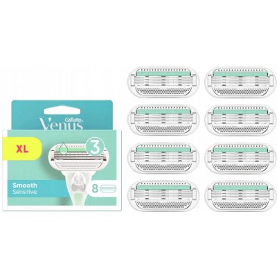 Gillette Venus Smooth Sensitive 8 ks – Zbozi.Blesk.cz