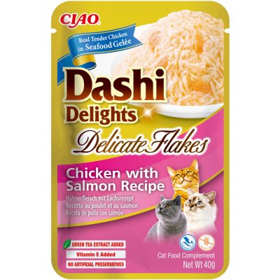 Dashi Delights Delicate Flakes Chicken & Salmon 40 g – Hledejceny.cz