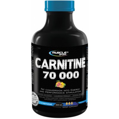 Muscle Sport L-Carnitine 70000 500 ml – Zboží Mobilmania