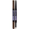 Tužka na obočí Maybelline Express Brow Satin Duo tužka na obočí Medium Brown 0,71 g