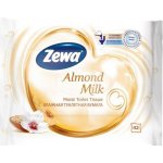 ZEWA Almond Milk vlhčený bílý 42 ubrousků – Zboží Mobilmania