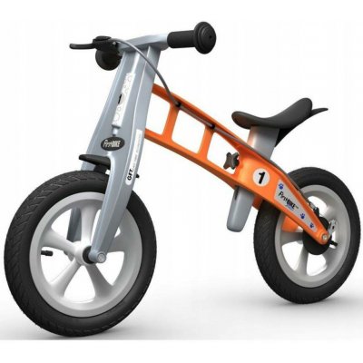 First Bike oranžové s brzdou – Hledejceny.cz