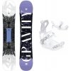 Snowboard set Gravity Trinity + Raven FT360 23/24