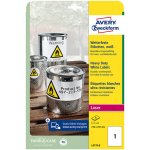 Avery Zweckform L4775-8 Odolné PET etikety 210x297mm 8 ks bílá – Zboží Dáma