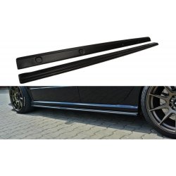 Maxton Design difuzory pod boční prahy pro Škoda Fabia RS Mk1, černý lesklý plast ABS