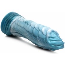 Creature Cocks Sea Serpent Blue Scaly Silicone Dildo silikonové dildo 21 x 6 cm