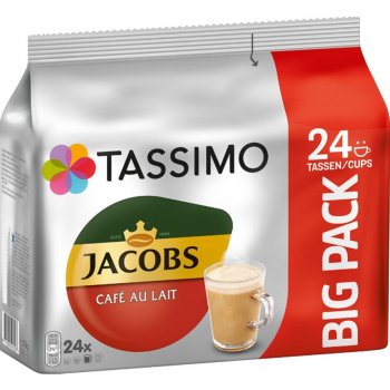 Tassimo Café Au Lait BIG PACK kapsle 24 kusů