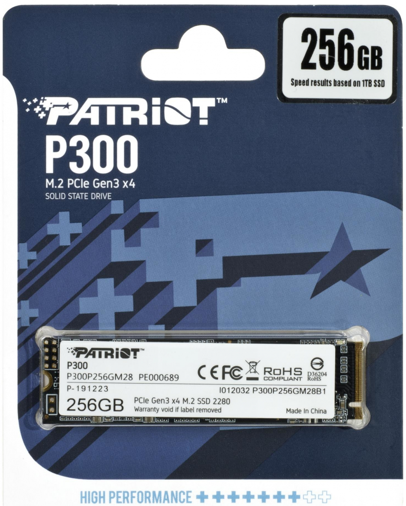 Patriot P300 256GB, P300P256GM28