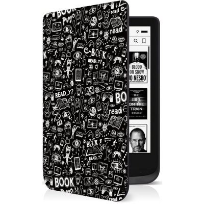 Connect It pro PocketBook 616/627/628/632 Doodle Black CEB-1076-DD – Sleviste.cz