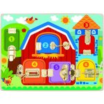 Tooky Toy Activity Board se zámky Farma – Zbozi.Blesk.cz