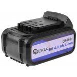 Geko G80601 18V 4Ah Li-ion – Zboží Dáma