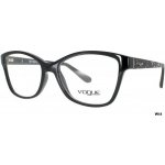 Dioptrické brýle Vogue VO 2998 W44 - černá – Hledejceny.cz