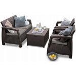 Keter Corfu set hnědá – Zboží Dáma