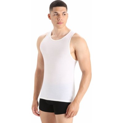 Icebreaker Mens Anatomica tank snow – Zboží Mobilmania