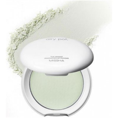 Missha Airy Pot Pressed Powder Voděodolný kompaktní pudr Mint 5 g