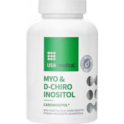 USA medical Myo & D-Chiro Inositol 60 kapslí – Hledejceny.cz