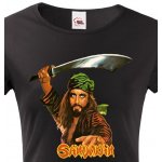 Bezvatriko.cz Canvas 0965 Sandokan Černá – Zboží Dáma