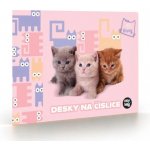 Karton P P 2025 Desky na číslice Mazlíčci – Zboží Dáma