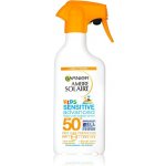 Garnier Ambre Solaire Kids Sensitive SPF50+ opalovací mléko spray 300 ml – Zboží Dáma