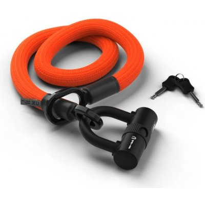 Tex lock U oranžový 120 cm – Sleviste.cz