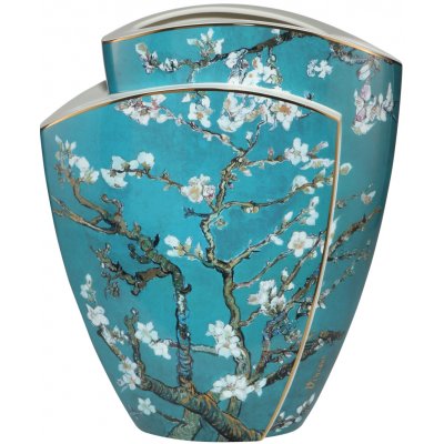 Goebel Van Gogh Váza Mandloň modrá 43 cm – Hledejceny.cz