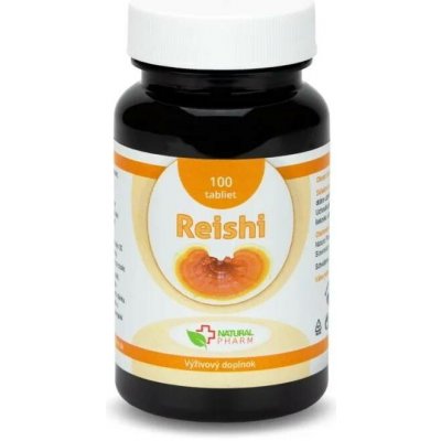 Natural Pharm Reishi Ganoderma 100 tablet – Hledejceny.cz