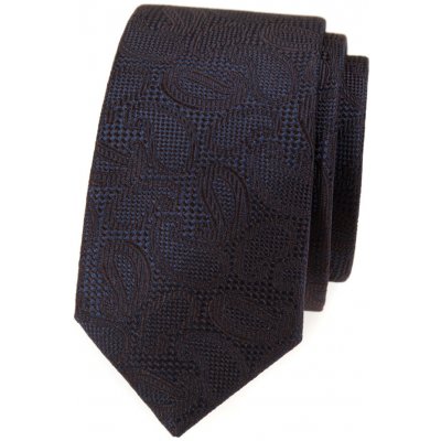 Avantgard kravata Slim Lux hnědá 571 62344 – Hledejceny.cz