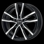 MAK Milano 8x18 5x112 ET39 black mirror | Zboží Auto