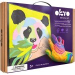 OKTO Panda výtvarná sada malování na plátno 30x30 cm – Hledejceny.cz