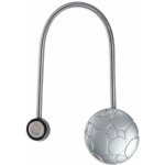 EUROFIRANY SADA 2 KS DEKORAČNÍ SPONA NA ZÁVĚS AURORA S MAGNETEM 6 X 18 CM STŘÍBRNÁ – Hledejceny.cz