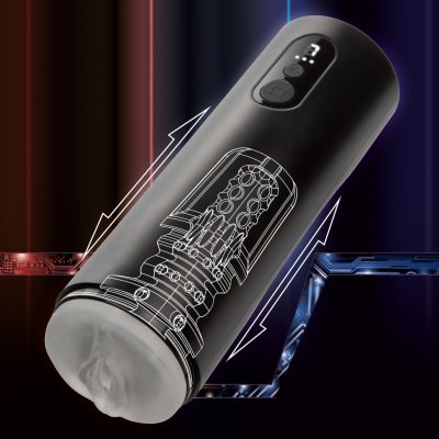 California Exotics Bionic Thrusting Masturbator Black – Hledejceny.cz