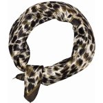 Elza šátek na krk letuška khaki – Zboží Dáma