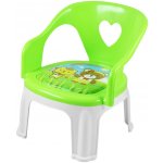 Jenifer Child-Gr4 s pískající podsedákem, plastová, 29,6 x 30 x 39 cm, zelená – Sleviste.cz