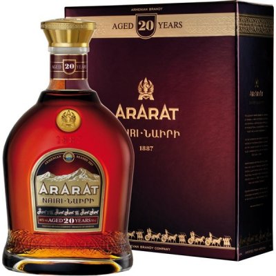 Ararat Nairi 20y 40% 0,7 l (holá láhev) – Sleviste.cz