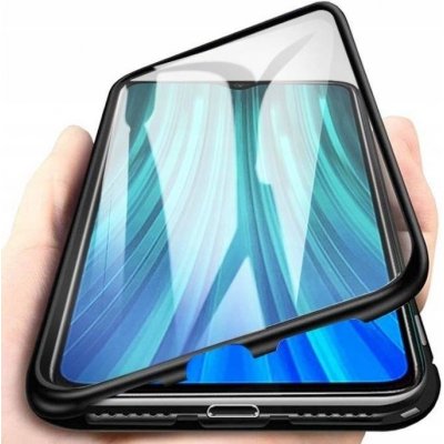 Pouzdro Wozinsky Full Magnetic Case magnetické 360 na přední i zadní část + sklo na displej Samsung Galaxy A71 černé – Zboží Mobilmania
