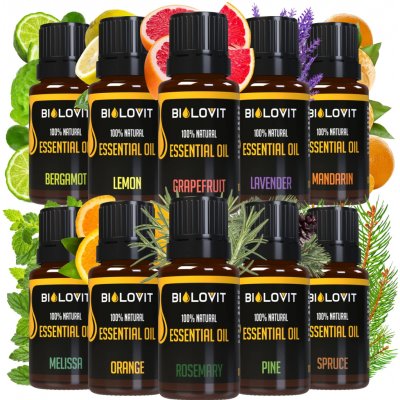 Bilovit Sada éterických olejů 10 x 10 ml – Hledejceny.cz