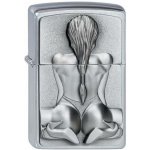 Zippo Kneeling Girl leštěný – Zboží Mobilmania