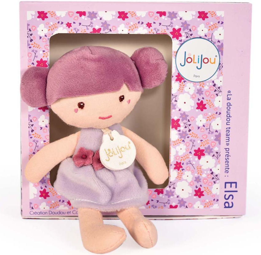 Doudou Julijou Elsa 16 cm fialová