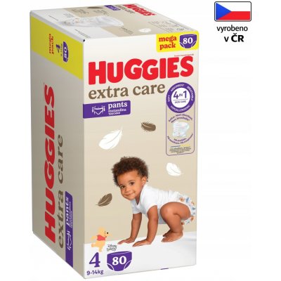 Huggies Extra Care Pants 4 80 ks – Zbozi.Blesk.cz