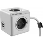 Allocacoc PowerCube Extended USB 1,5 m šedá 8718444082217 – Hledejceny.cz