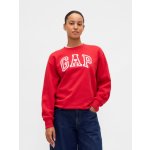 GAP Oversize mikina VintageSoft s logem Červená – Hledejceny.cz