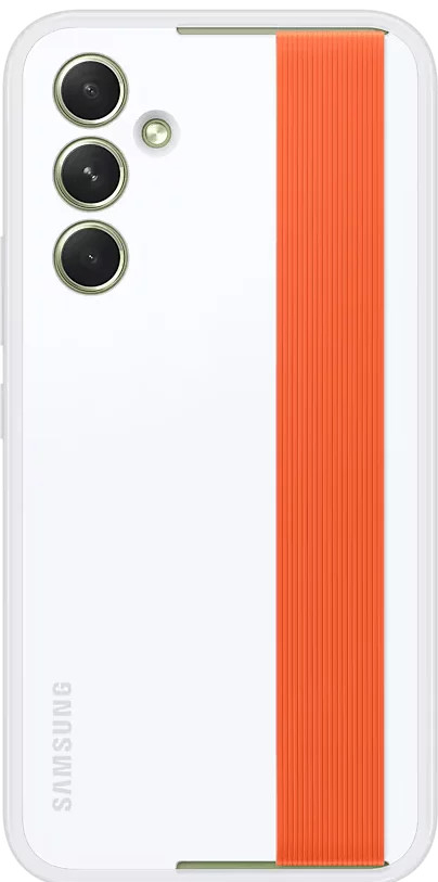 Samsung silikonové zadní s poutkem pro Galaxy A54 5G, bílé EF-XA546CWEGWW