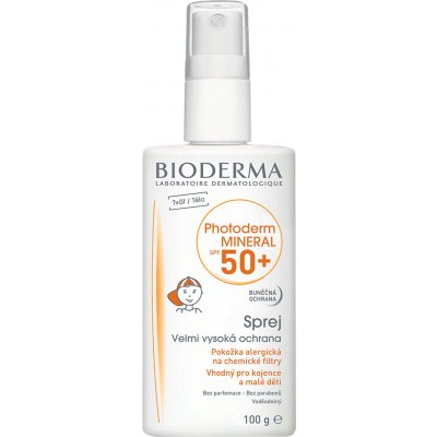 Bioderma Photoderm Mineral ochranný fluid spray SPF50+ 100 ml – Zbozi.Blesk.cz