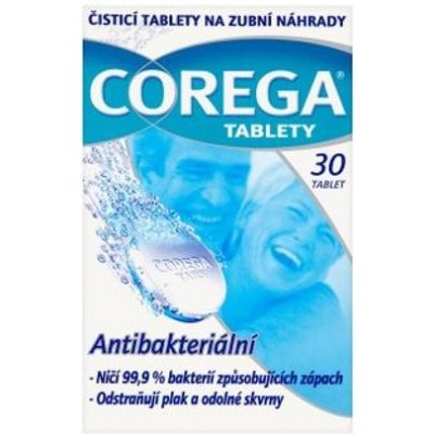 Corega Bio čistící tablety na zubní náhrady 30 ks – Hledejceny.cz