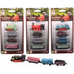 Viga Dřevěná mašinka s vagonky – Zboží Dáma