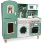 Classic World Velká vintage dřevěná kuchyňka pro děti + příslušenství – Zboží Dáma