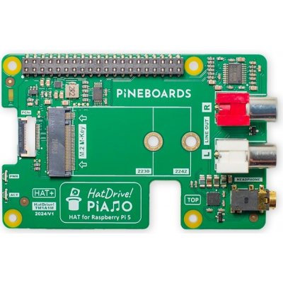 Pineboards HatDrive! Piano pro Raspberry Pi 5 – Zboží Živě